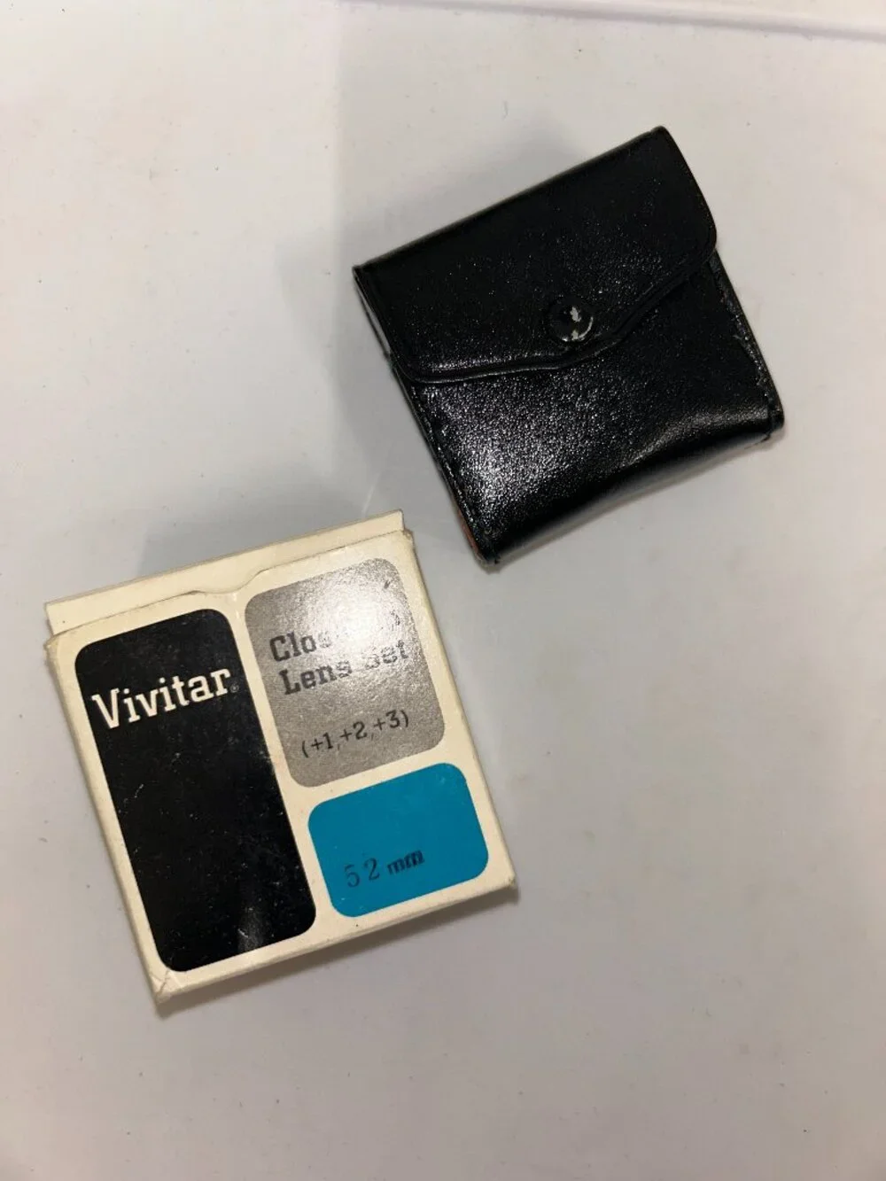 Vivitar Close Up Lens‎ Set (+1, +2, +3) 52mm - Used with Original Box